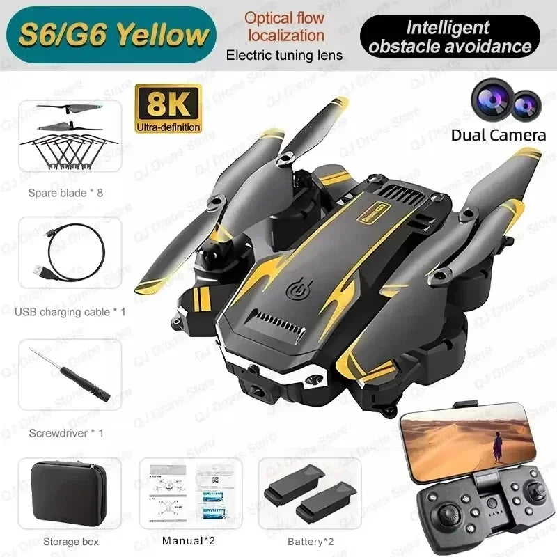 Quadro-Copter Drone That Can Avoid Obstacles, Dual-Cam