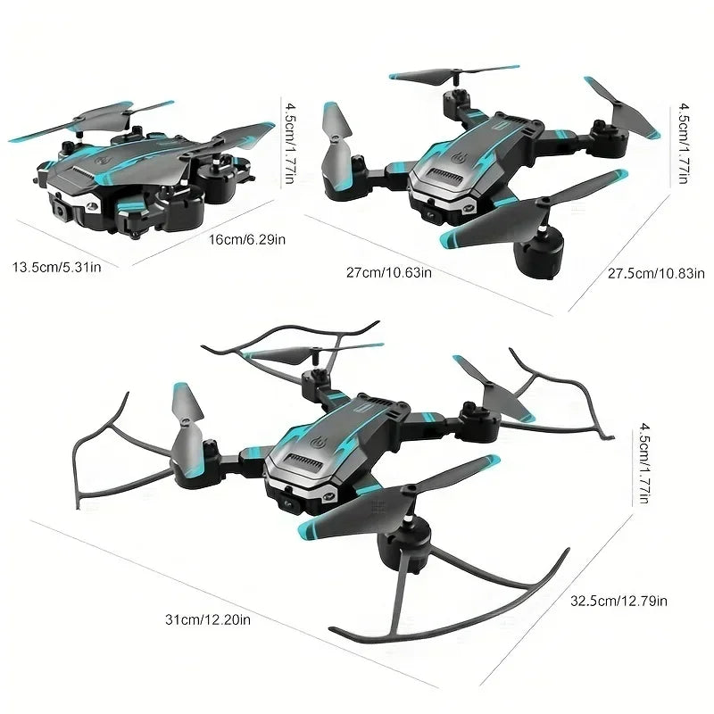 Quadro-Copter Drone That Can Avoid Obstacles, Dual-Cam