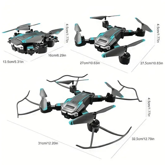 Quadro-Copter Drone That Can Avoid Obstacles, Dual-Cam